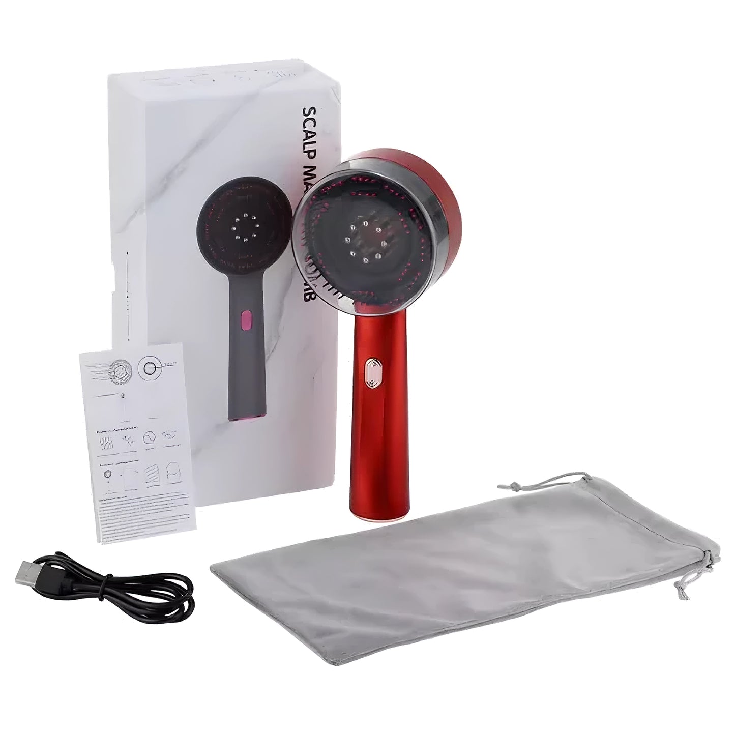 Red Light Scalp Massager