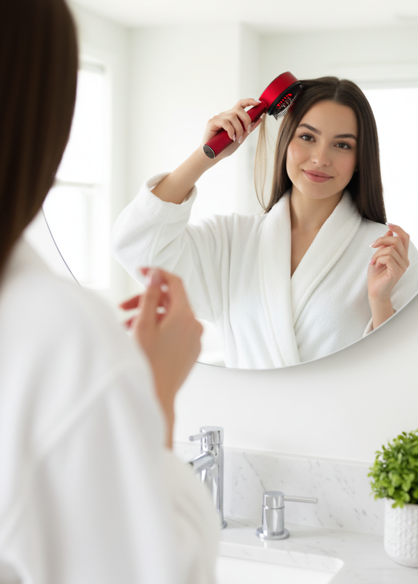 Red Light Scalp Massager