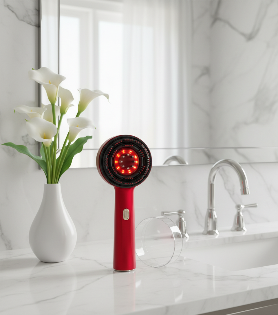 Red Light Scalp Massager